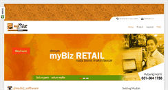 Desktop Screenshot of mybiz-software.com