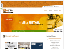 Tablet Screenshot of mybiz-software.com